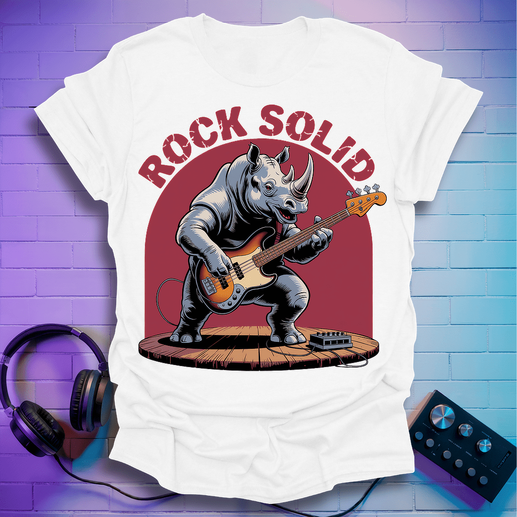 Rock Solid Rhino T-Shirt