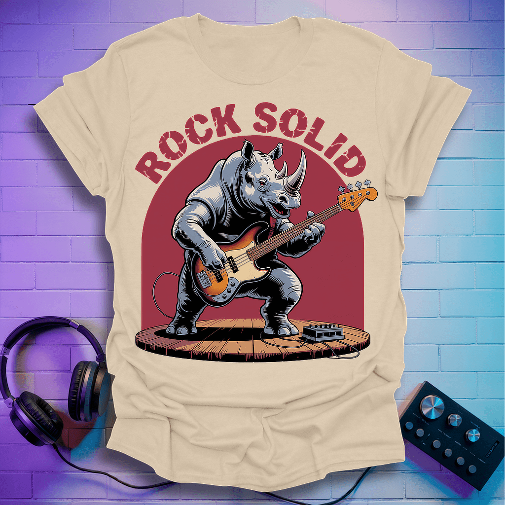 Rock Solid Rhino T-Shirt