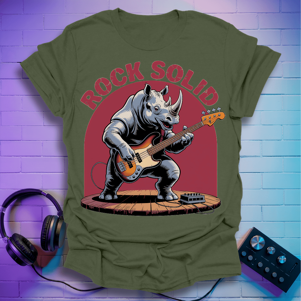 Rock Solid Rhino T-Shirt