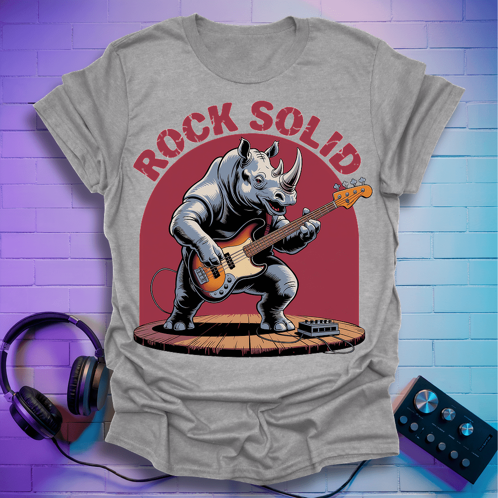 Rock Solid Rhino T-Shirt