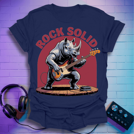 Rock Bass Solid Rhino T-Shirt