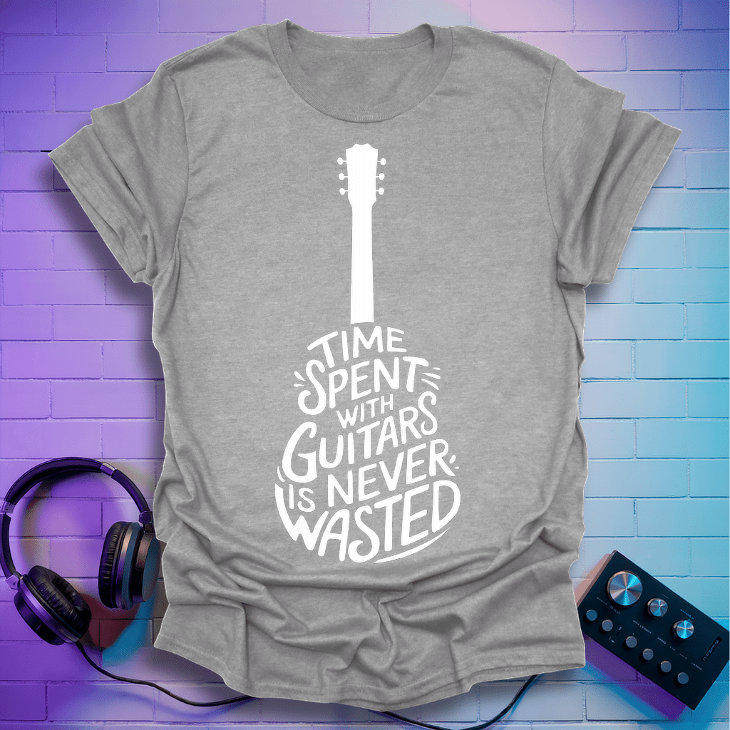 Time Spent with Guitars T-shirt