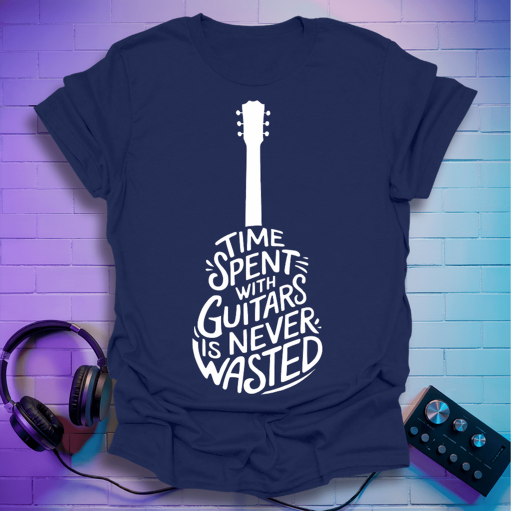 Time Spent with Guitars T-shirt