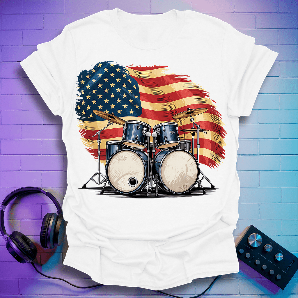 Patriotic Drums T-Shirt