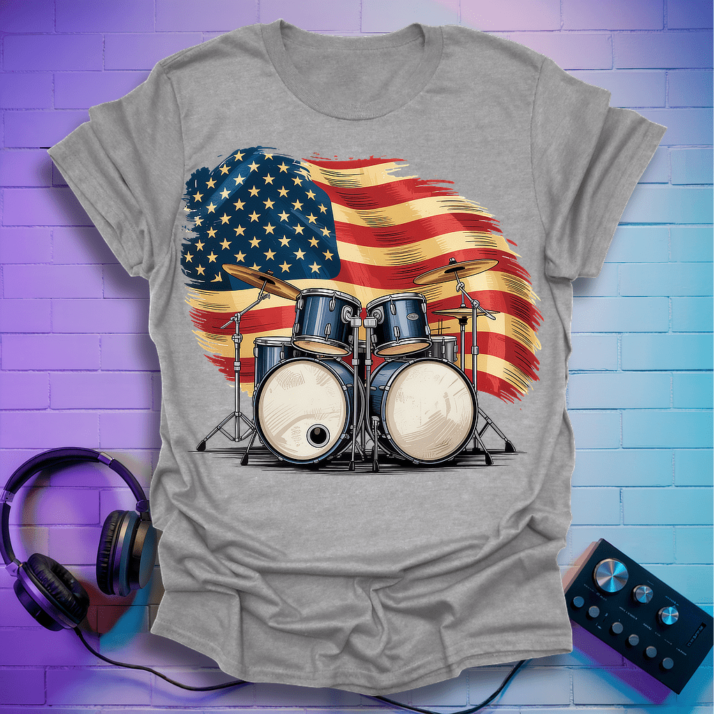 Patriotic Drums T-Shirt