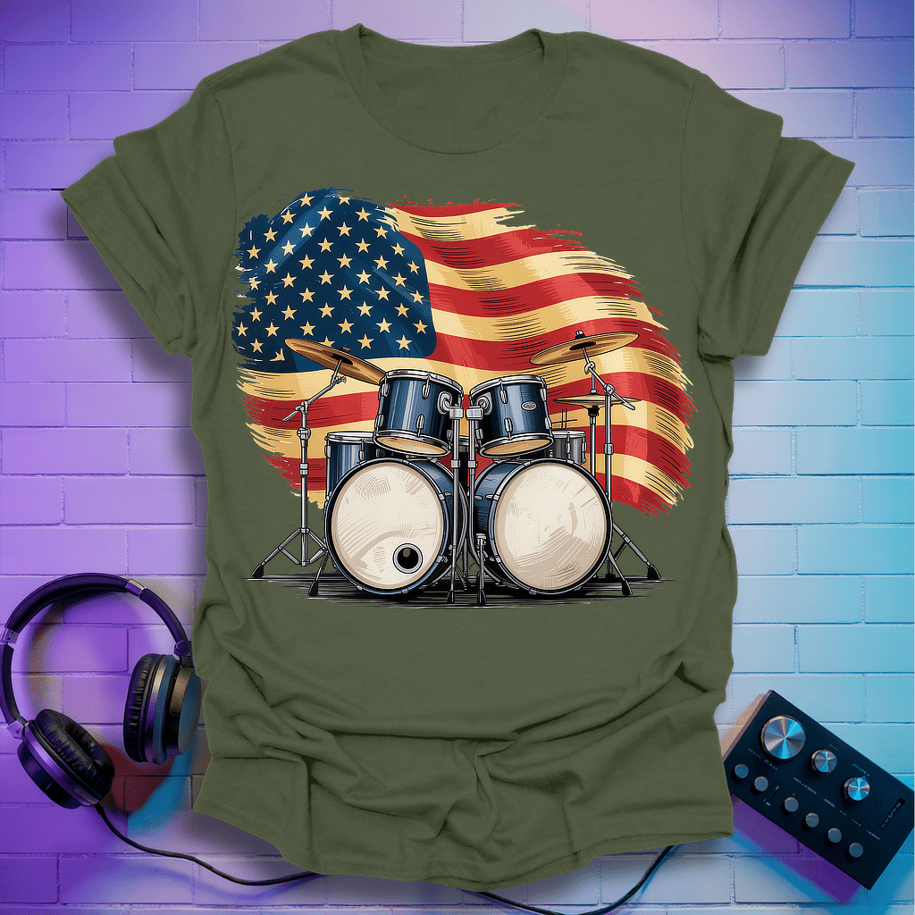 Patriotic Drums T-Shirt