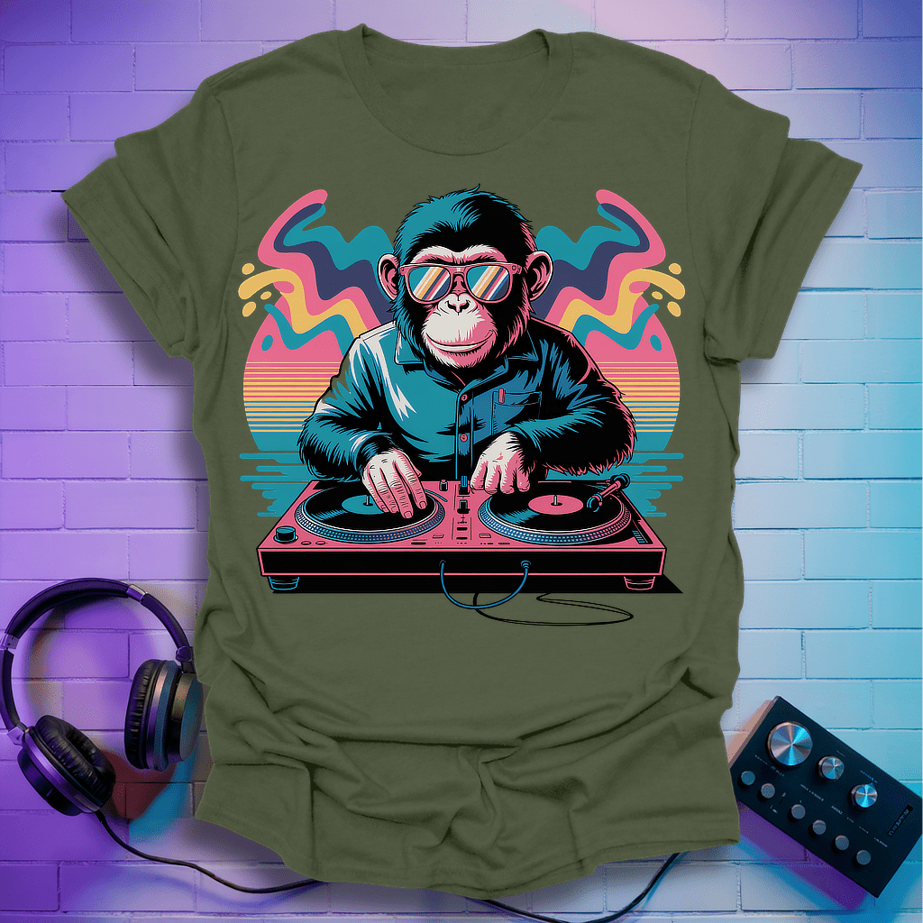 Monkey DJ T-Shirt