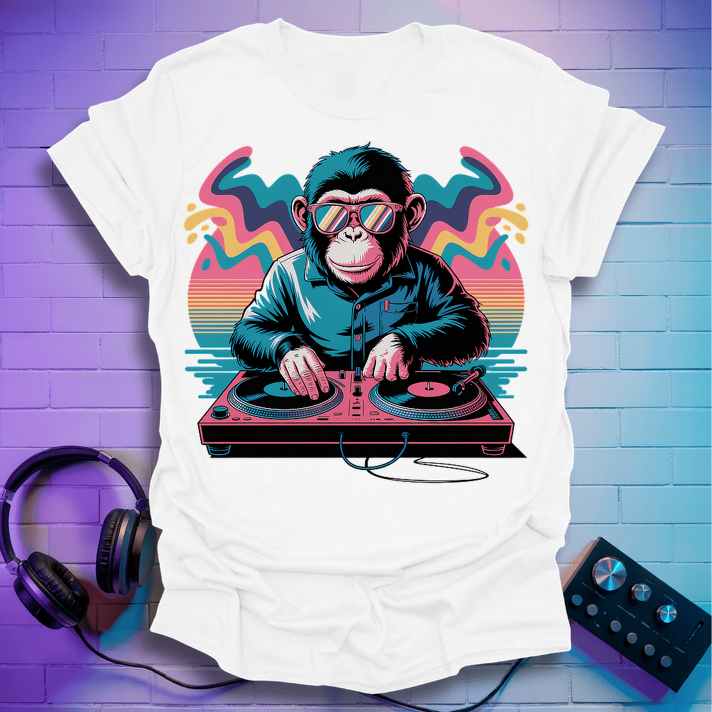 Monkey DJ T-Shirt