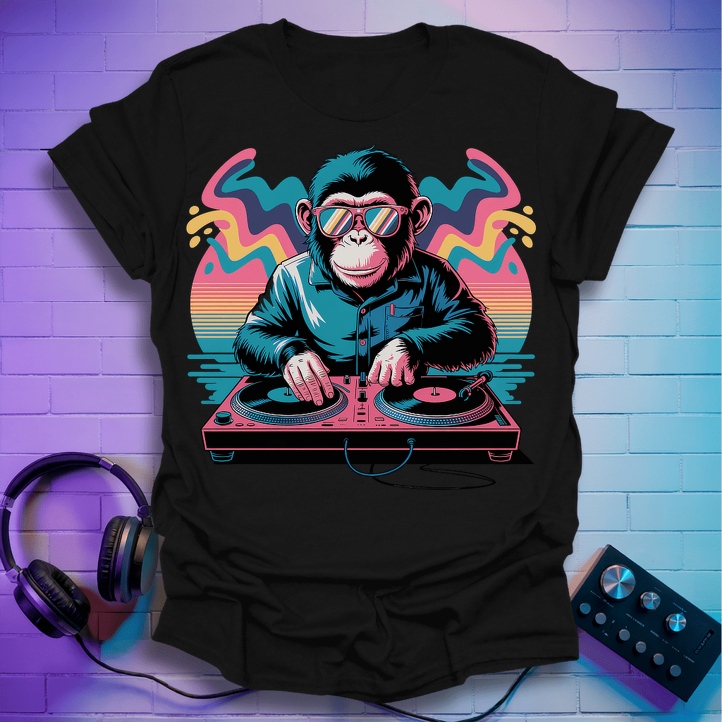 Monkey DJ T-Shirt