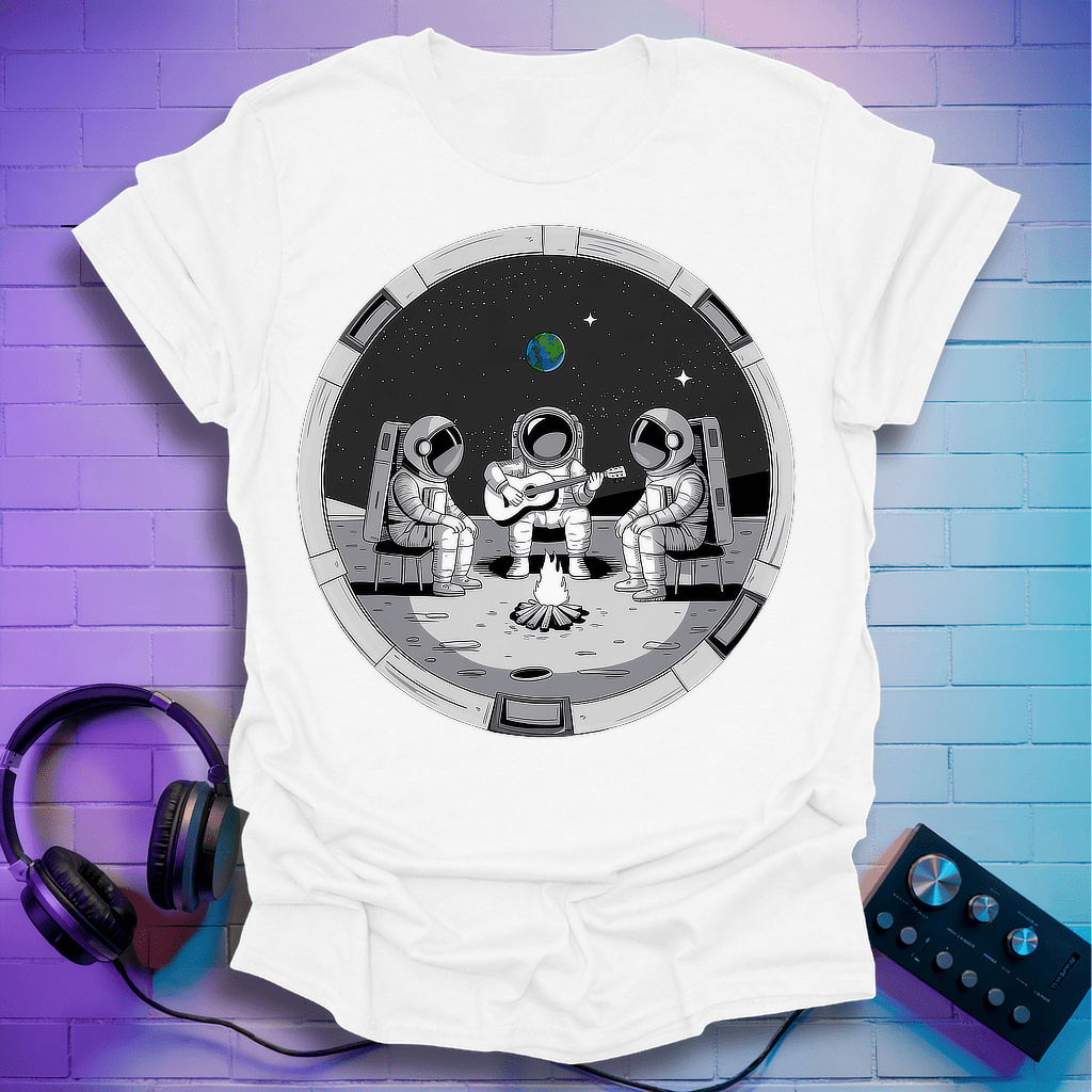 Astronaut Campfire T-Shirt
