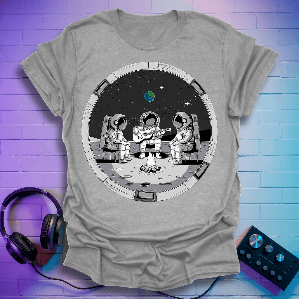 Astronaut Campfire T-Shirt