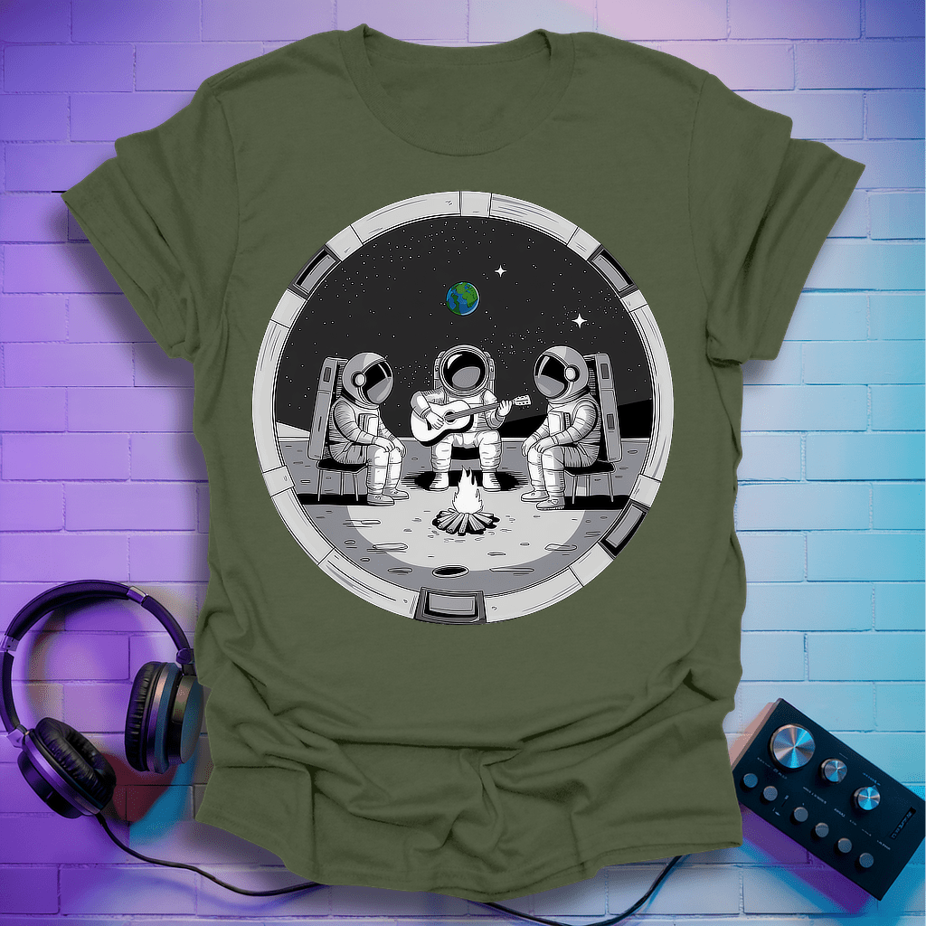 Astronaut Campfire T-Shirt