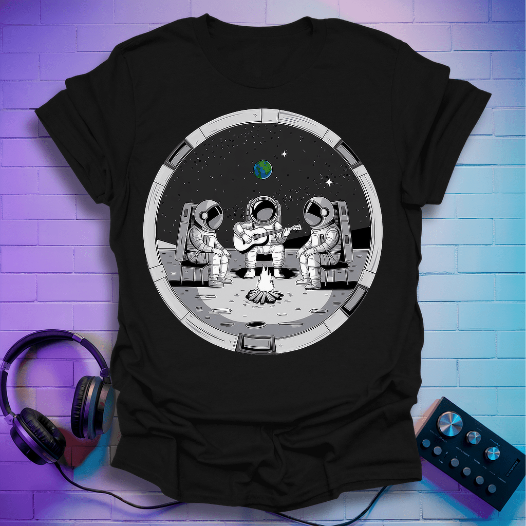 Astronaut Campfire T-Shirt