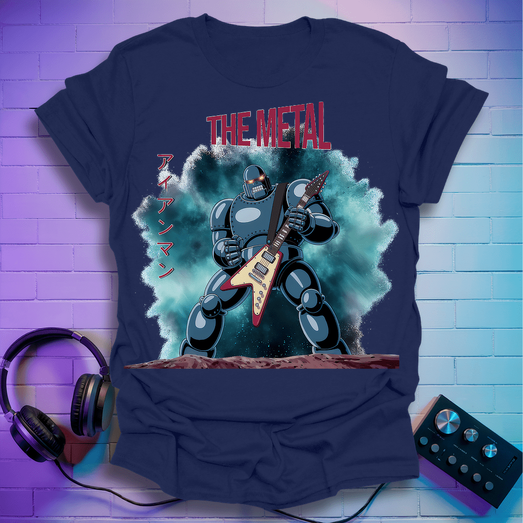 Robot Metal T-Shirt