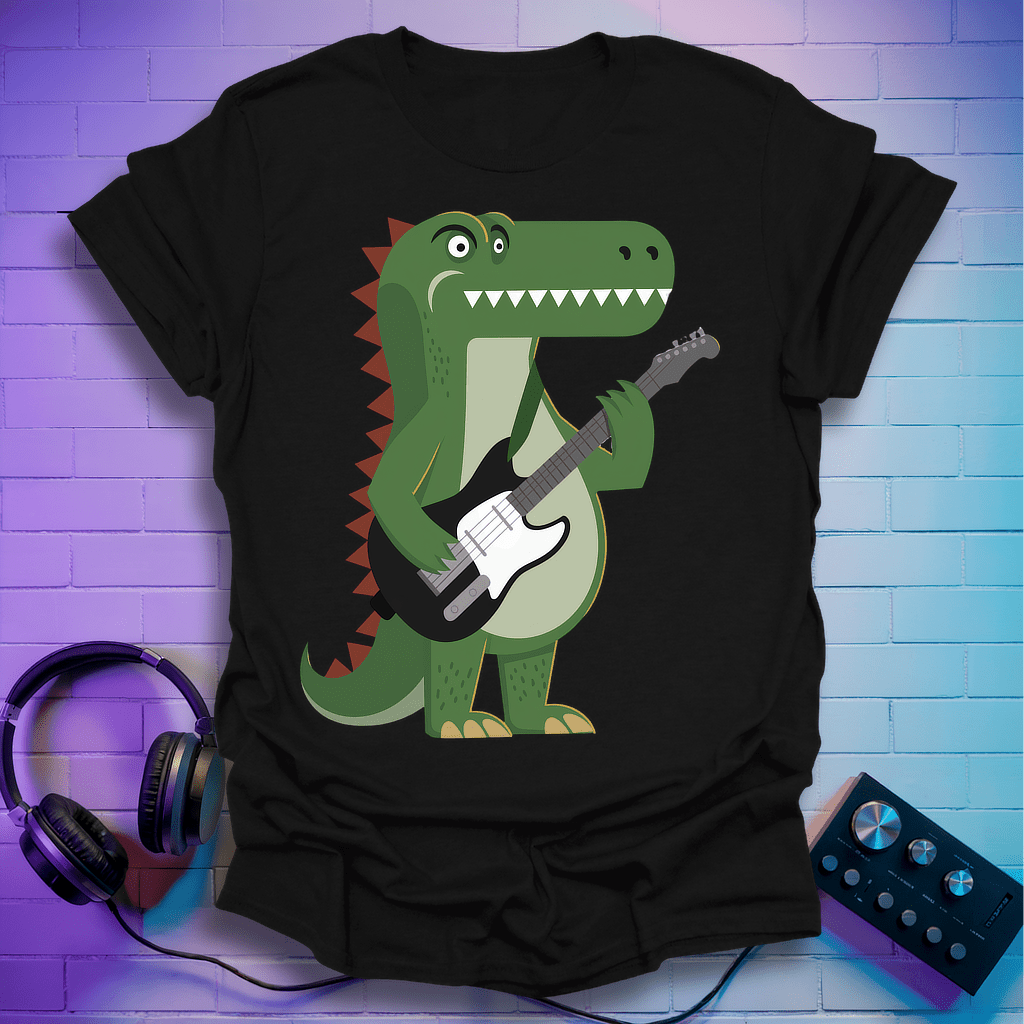 Crocodile Guitar T-Shirt