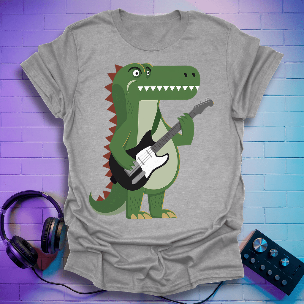 Crocodile Guitar T-Shirt