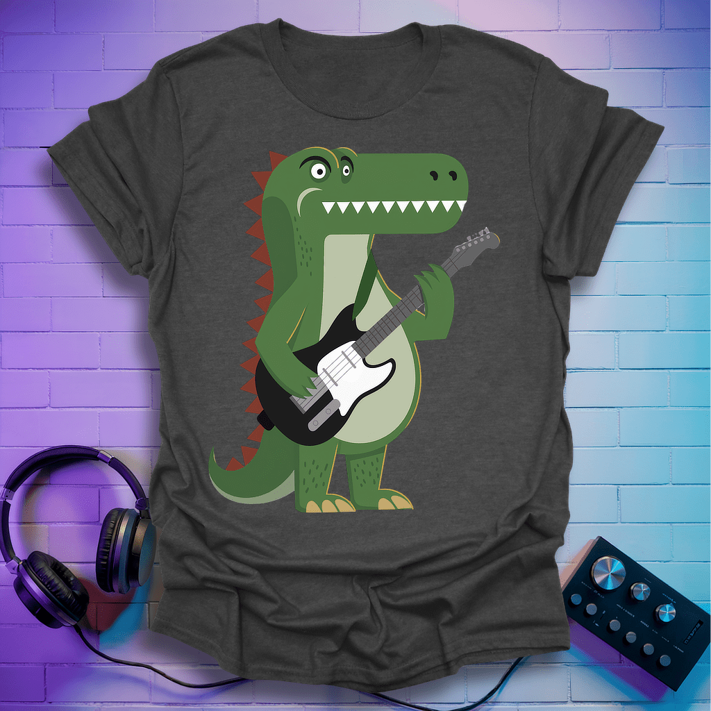 Crocodile Guitar T-Shirt