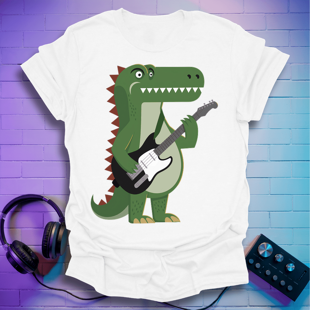 Crocodile Guitar T-Shirt