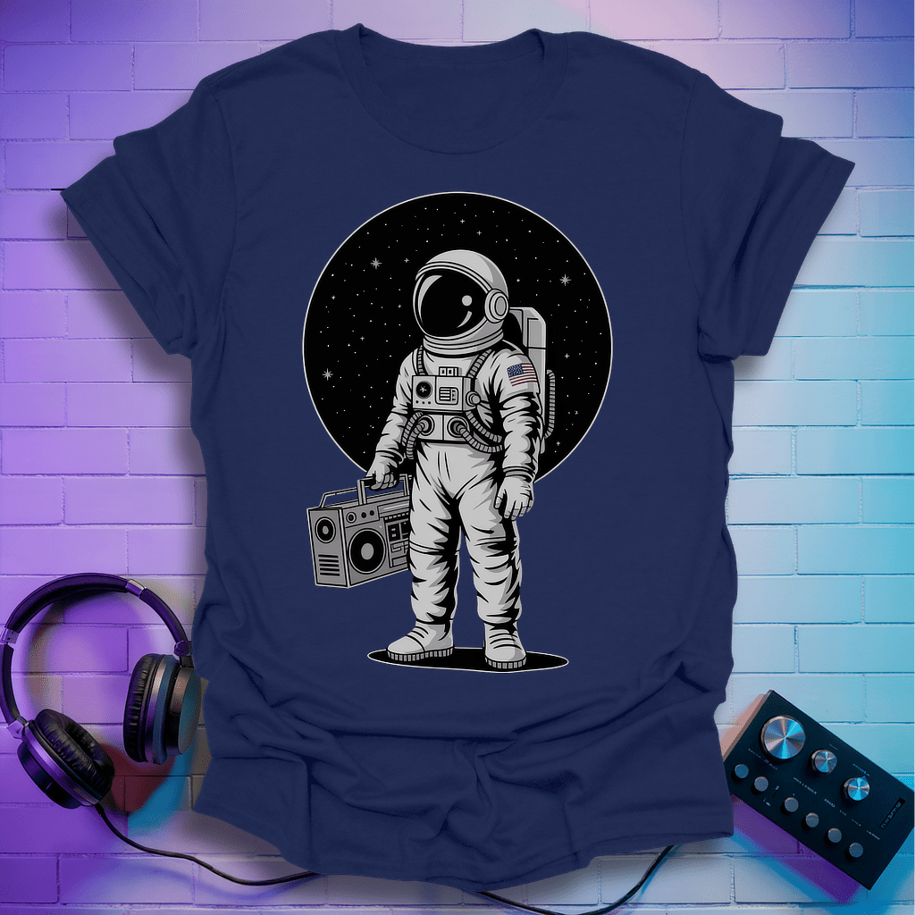 Boom Box Astronaut T-Shirt