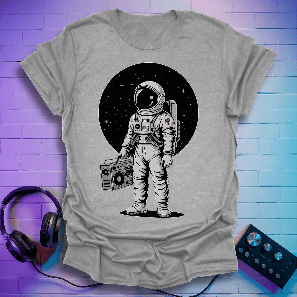 Boom Box Astronaut T-Shirt