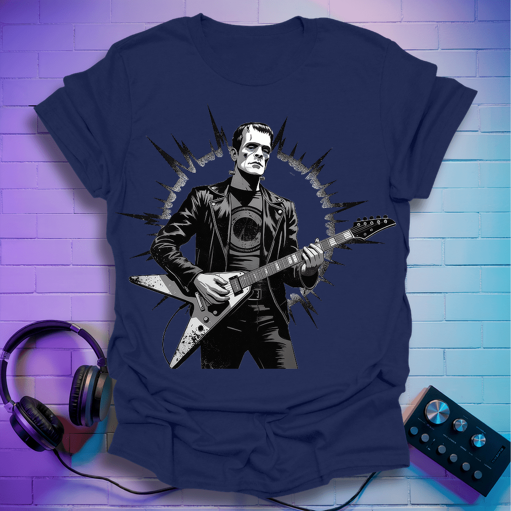 Frankenstein Goes Metal T-Shirt