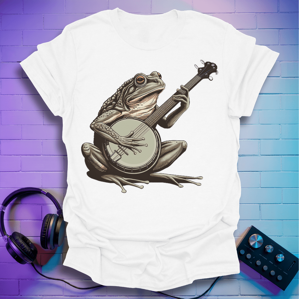 Banjo Hillbilly Frog T-Shirt