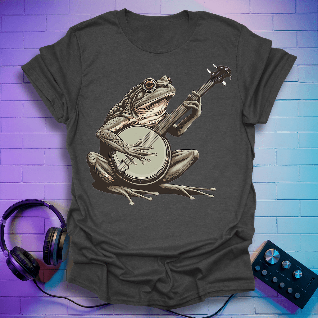 Banjo Hillbilly Frog T-Shirt