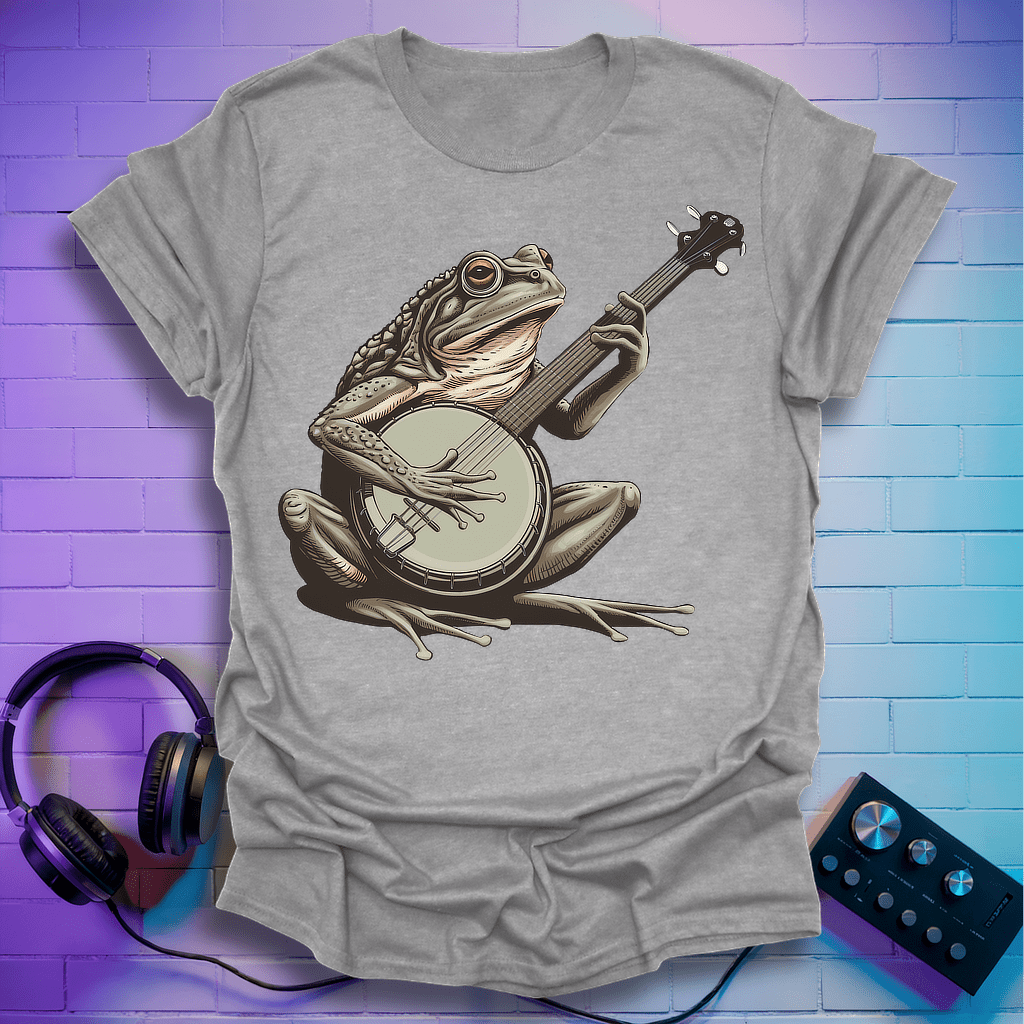 Banjo Hillbilly Frog T-Shirt
