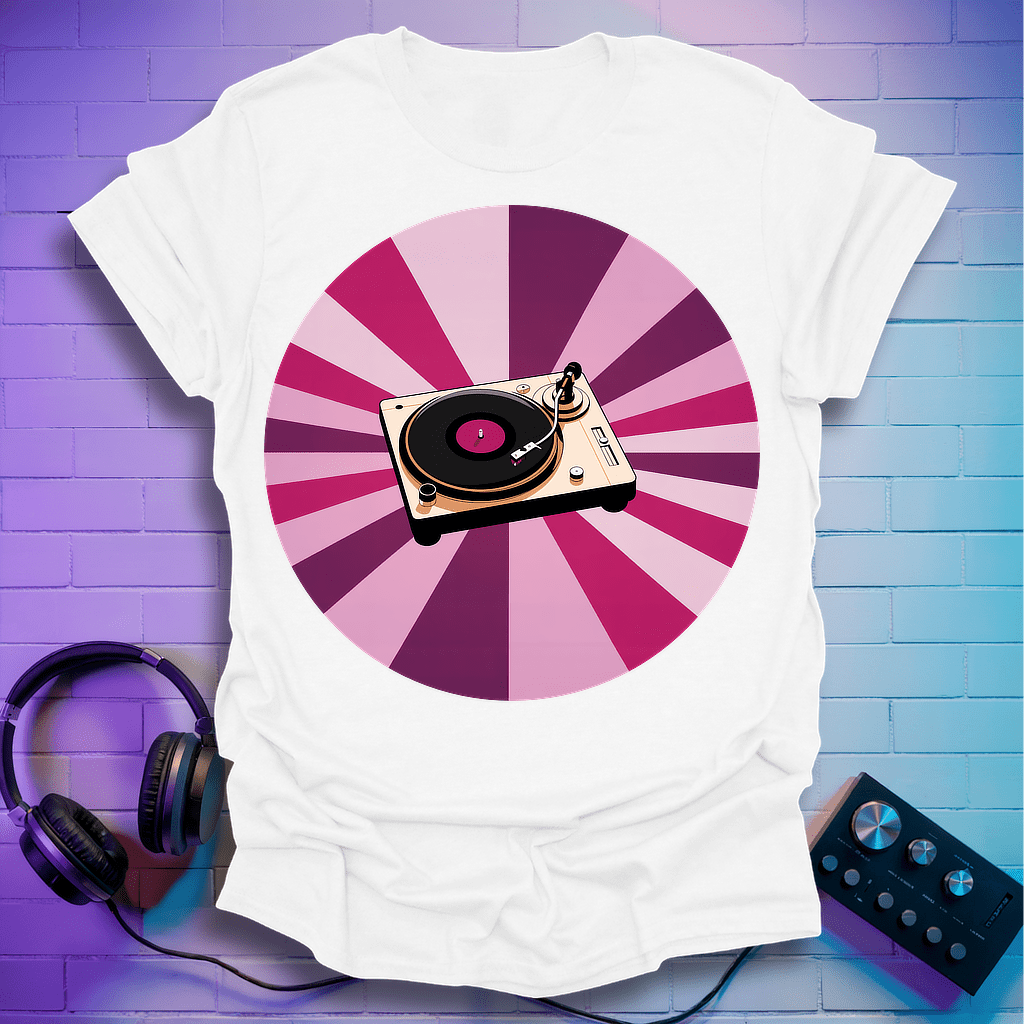 Sunburst Turntable T-Shirt