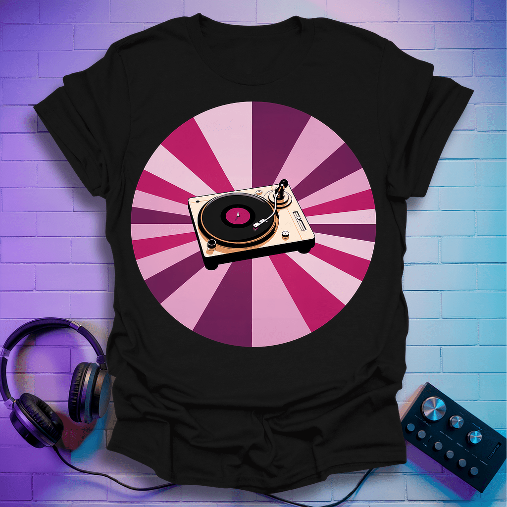 Sunburst Turntable T-Shirt