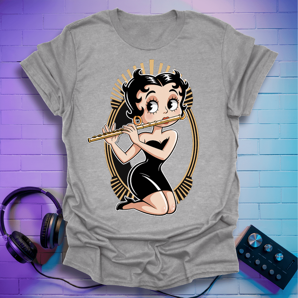 Betty on the Flute T-shirt