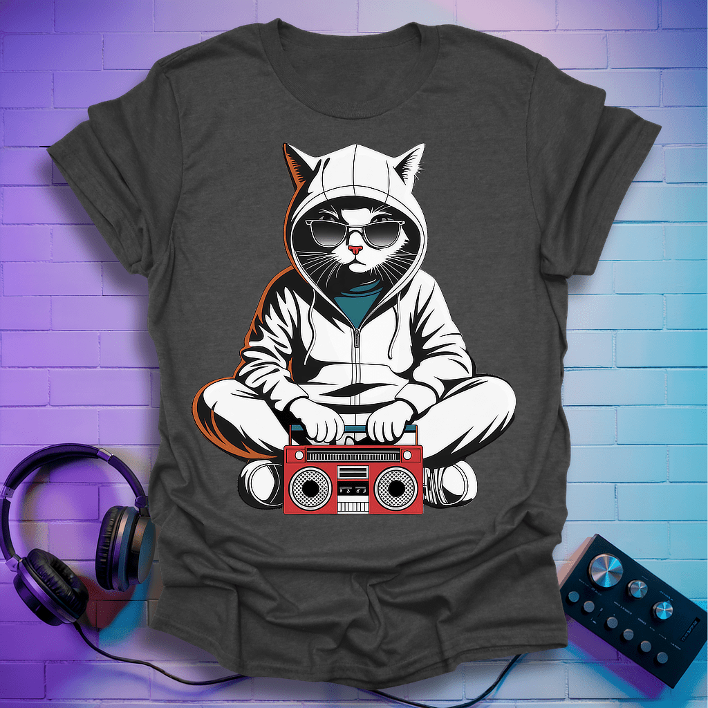 Hoodie Cat T-Shirt