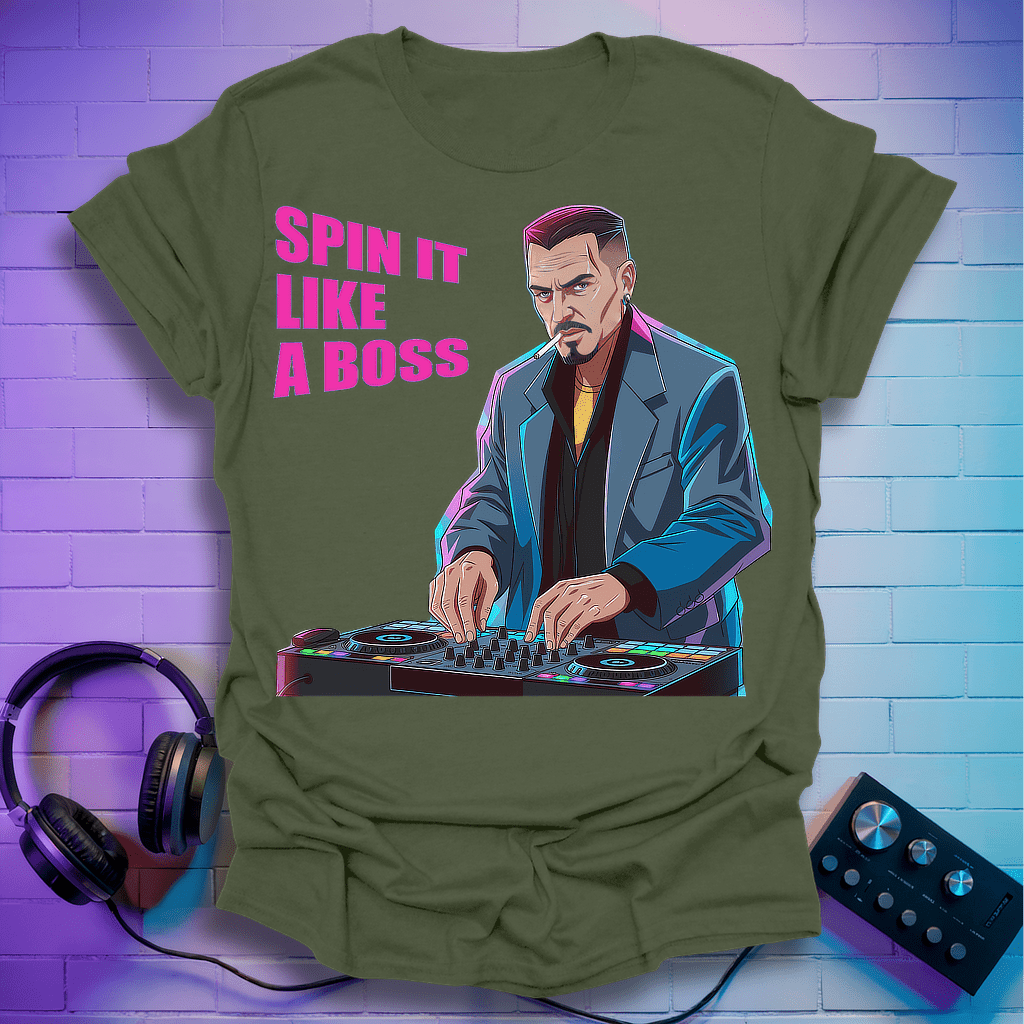 Spinnin’ Like a Boss T-Shirt