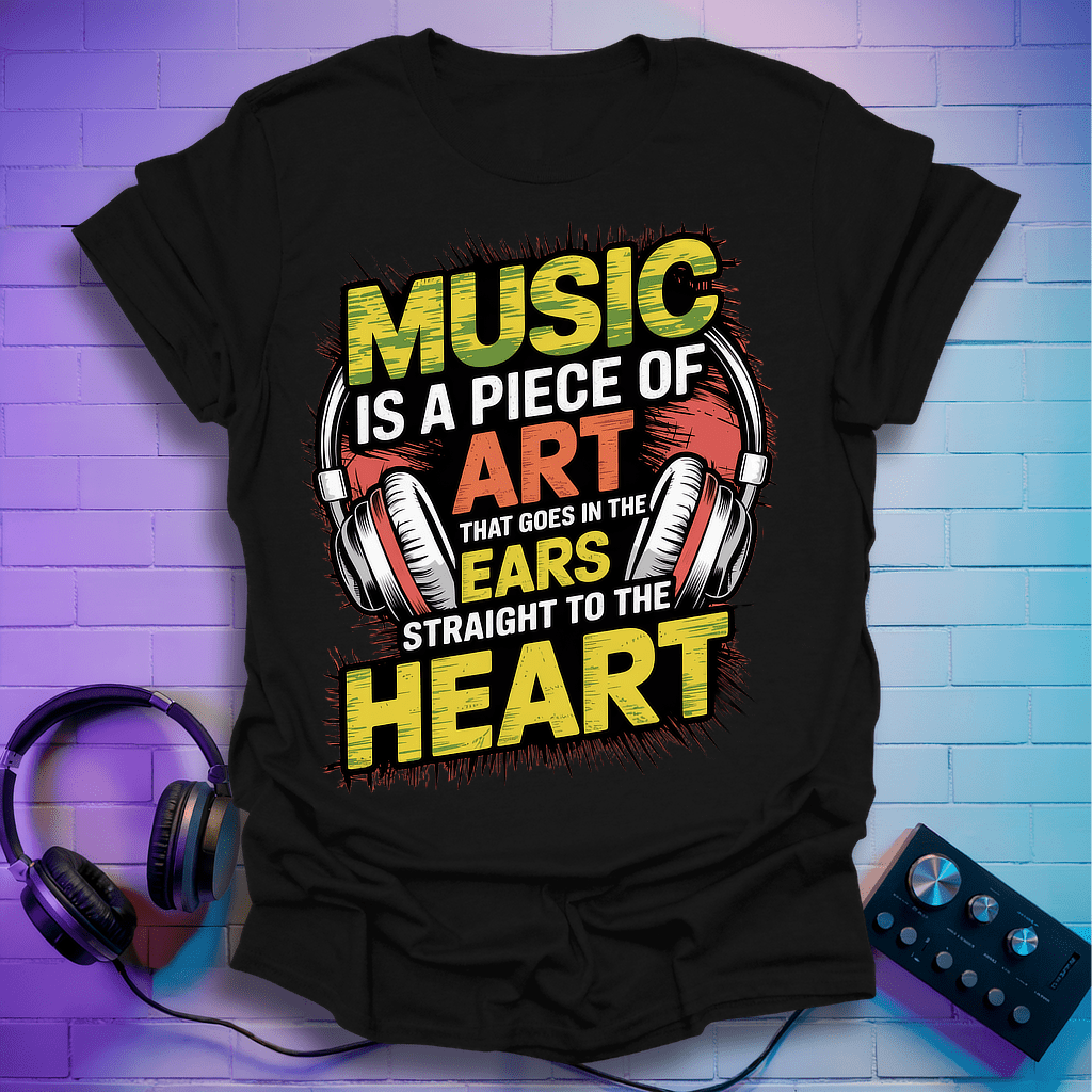 Music is Art T-Shirt