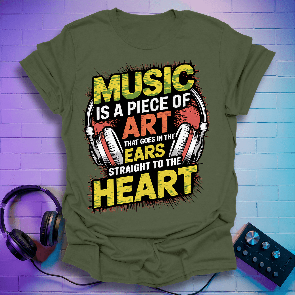 Music is Art T-Shirt