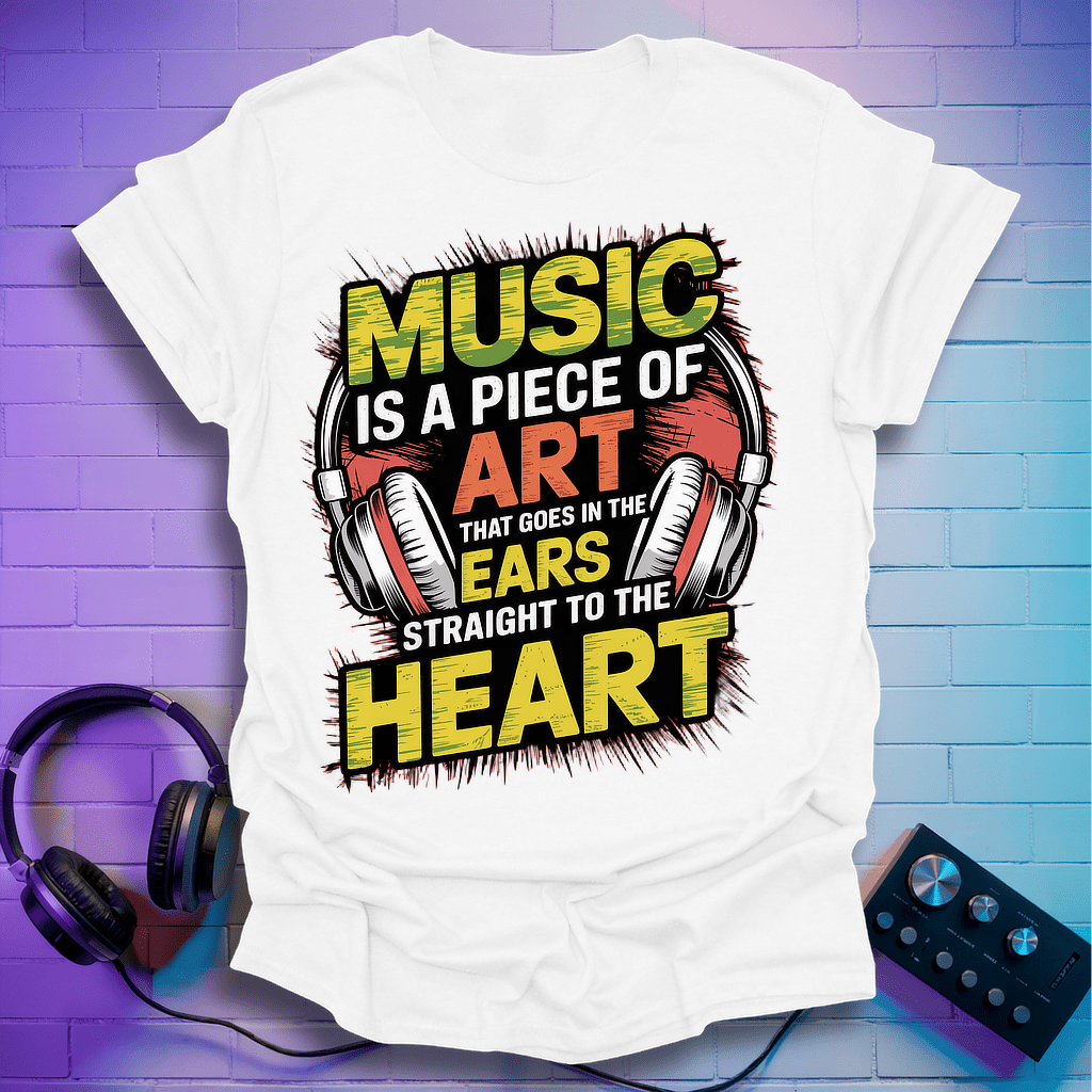 Music is Art T-Shirt