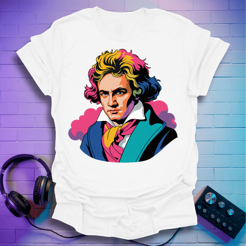 Beethoven Pop Art T-Shirt