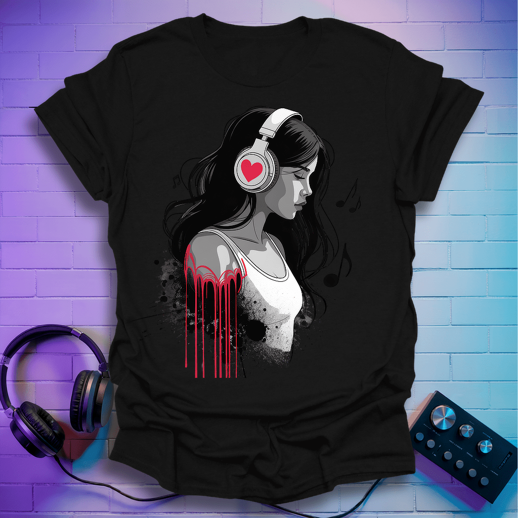 Heartbeats & Headphones T-Shirt
