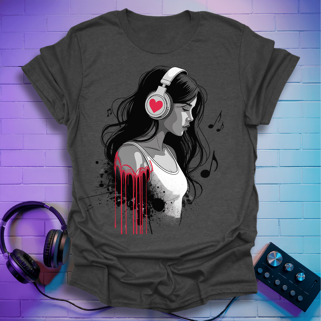Heartbeats & Headphones T-Shirt