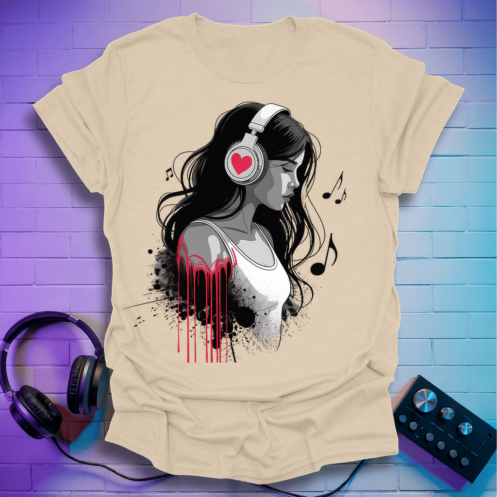 Heartbeats & Headphones T-Shirt