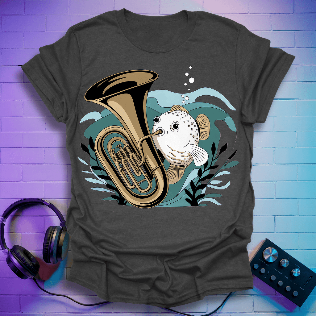 Tuba Blowfish T-Shirts