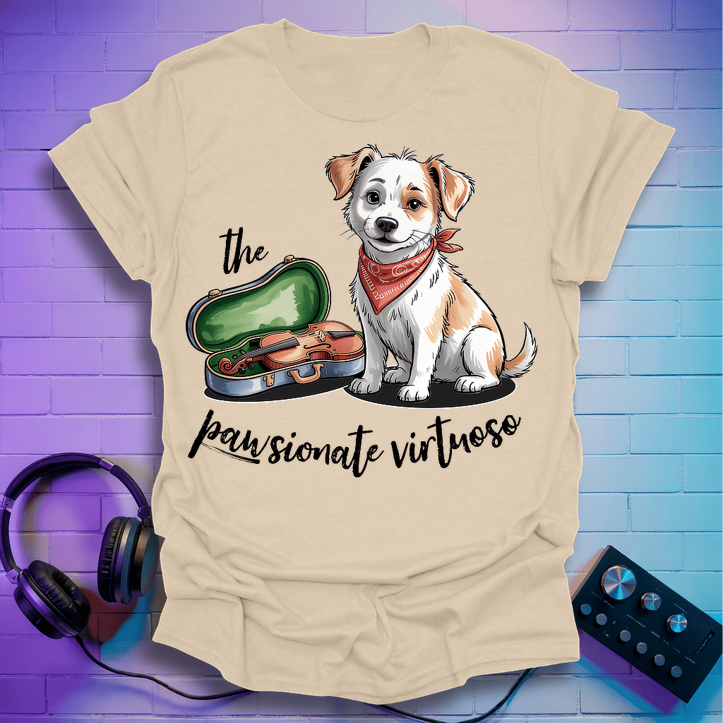 The Pawsionate Virtuoso T-Shirt