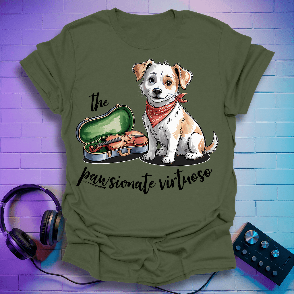 The Pawsionate Virtuoso T-Shirt