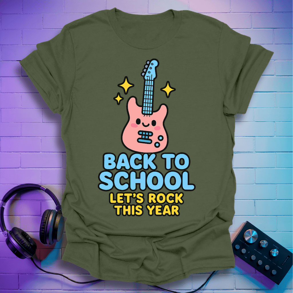 Back to School Let's Rock T-Shirt