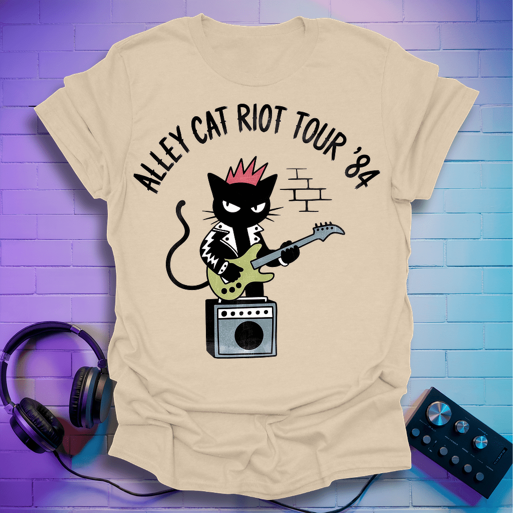 Alley Cat Riot Tour '84 T-Shirt