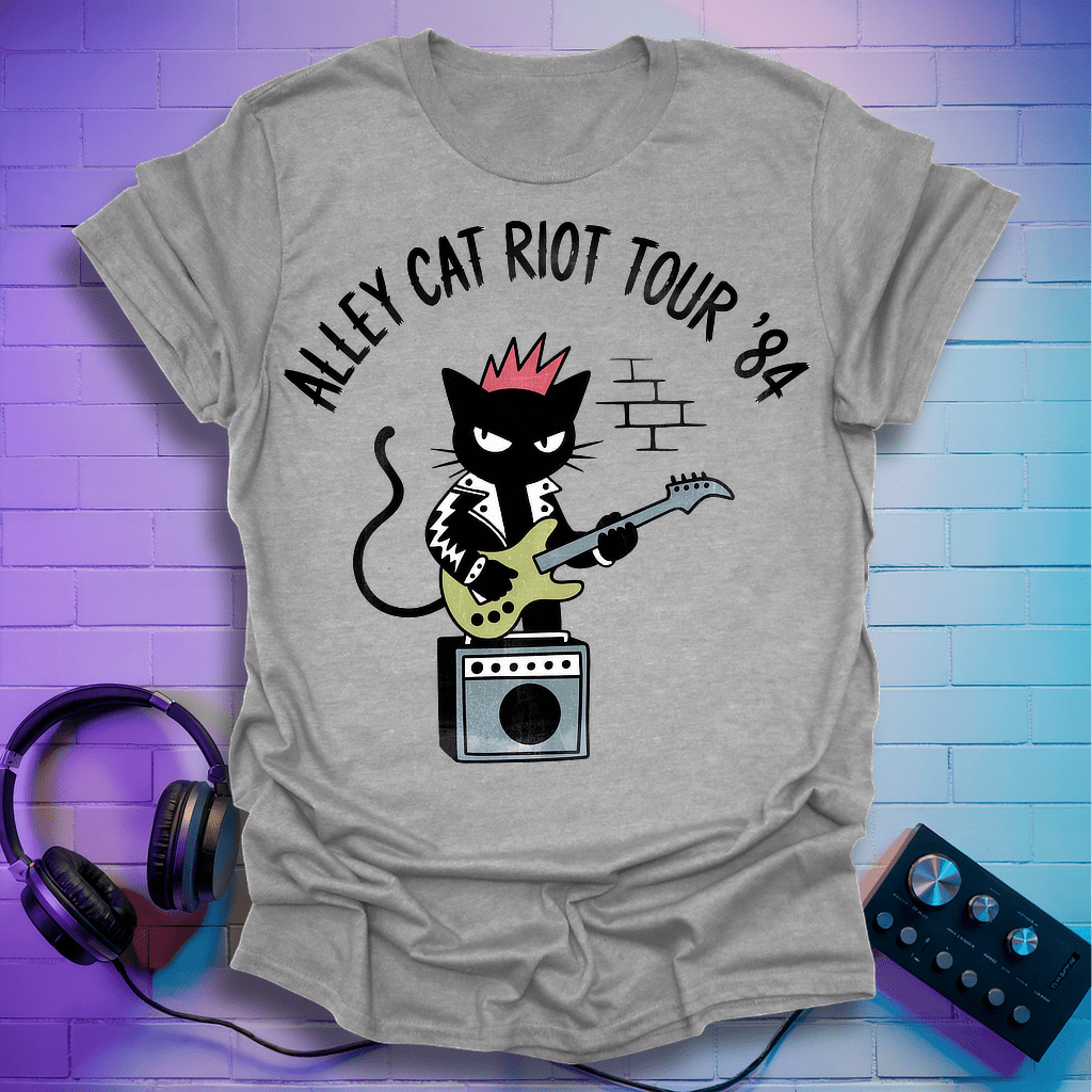 Alley Cat Riot Tour '84 T-Shirt