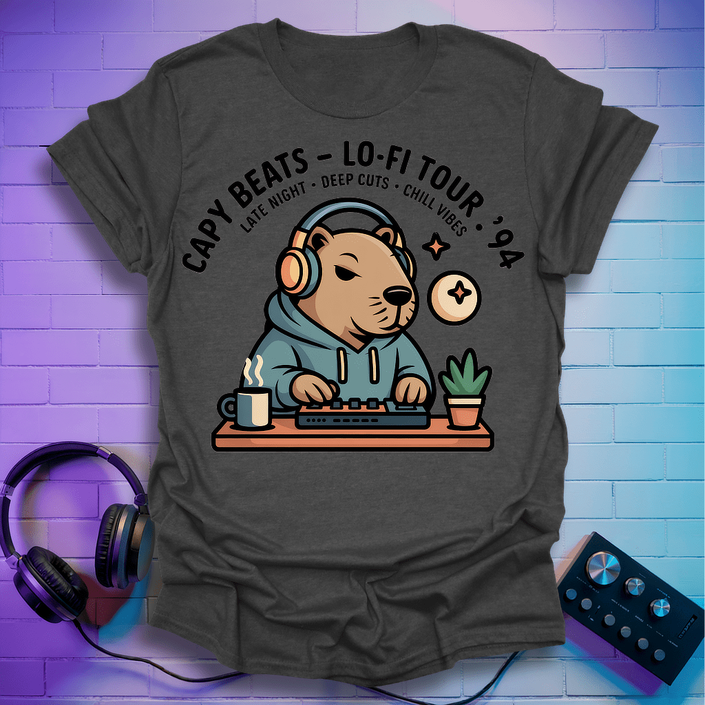 Capy Rodent Beats T-Shirt