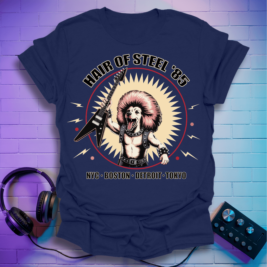 Hair of Steel β Poodle Tour β87 T-Shirt
