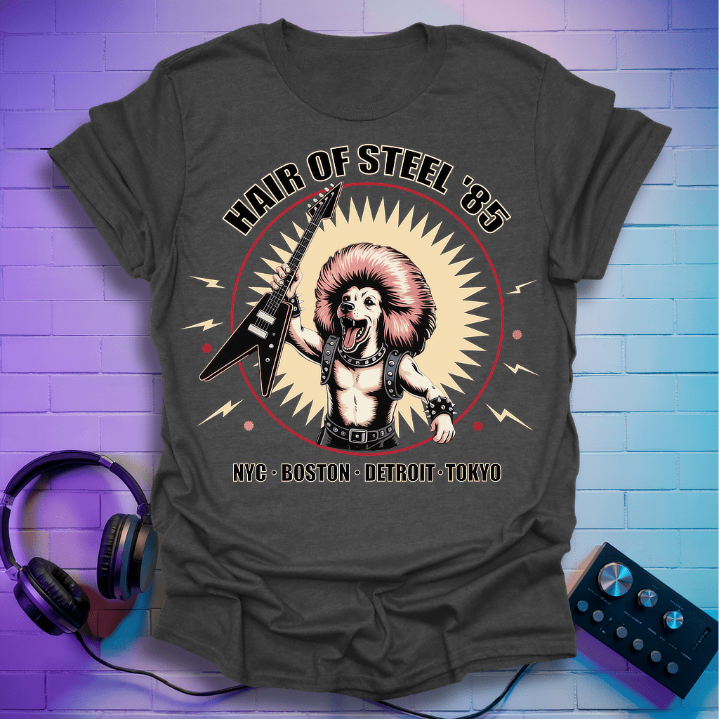Hair of Steel β Poodle Tour β87 T-Shirt