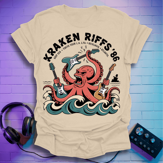 Kraken Riffs ’86 Octopus T-Shirt